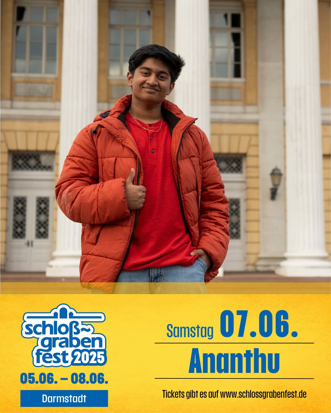 Ananthu Schlossgrabenfest Samstag SOLO